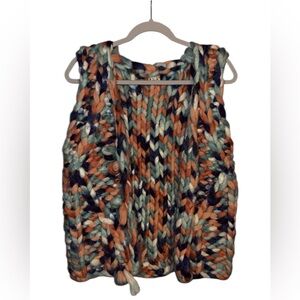 POL Chunky Knit Sweater Vest
